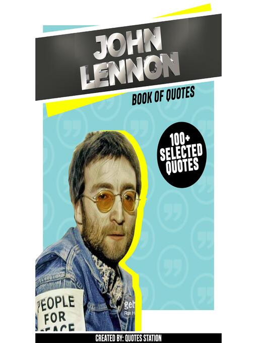 Title details for John Lennon by Quotes Station - Wait list